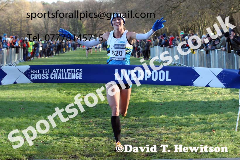 Senior Women and Under-23s, European Cross Country Championships Trials, Sefton Park, Liverpool. Photo: David T. Hewitson/Sports for All Pics